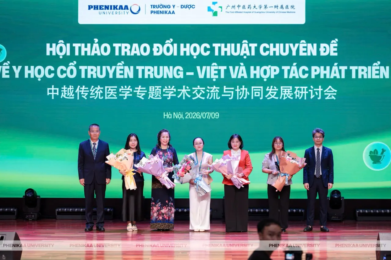 Hoàng Bình hân hành tài trợ Hội Thảo Quốc Tế YHCT