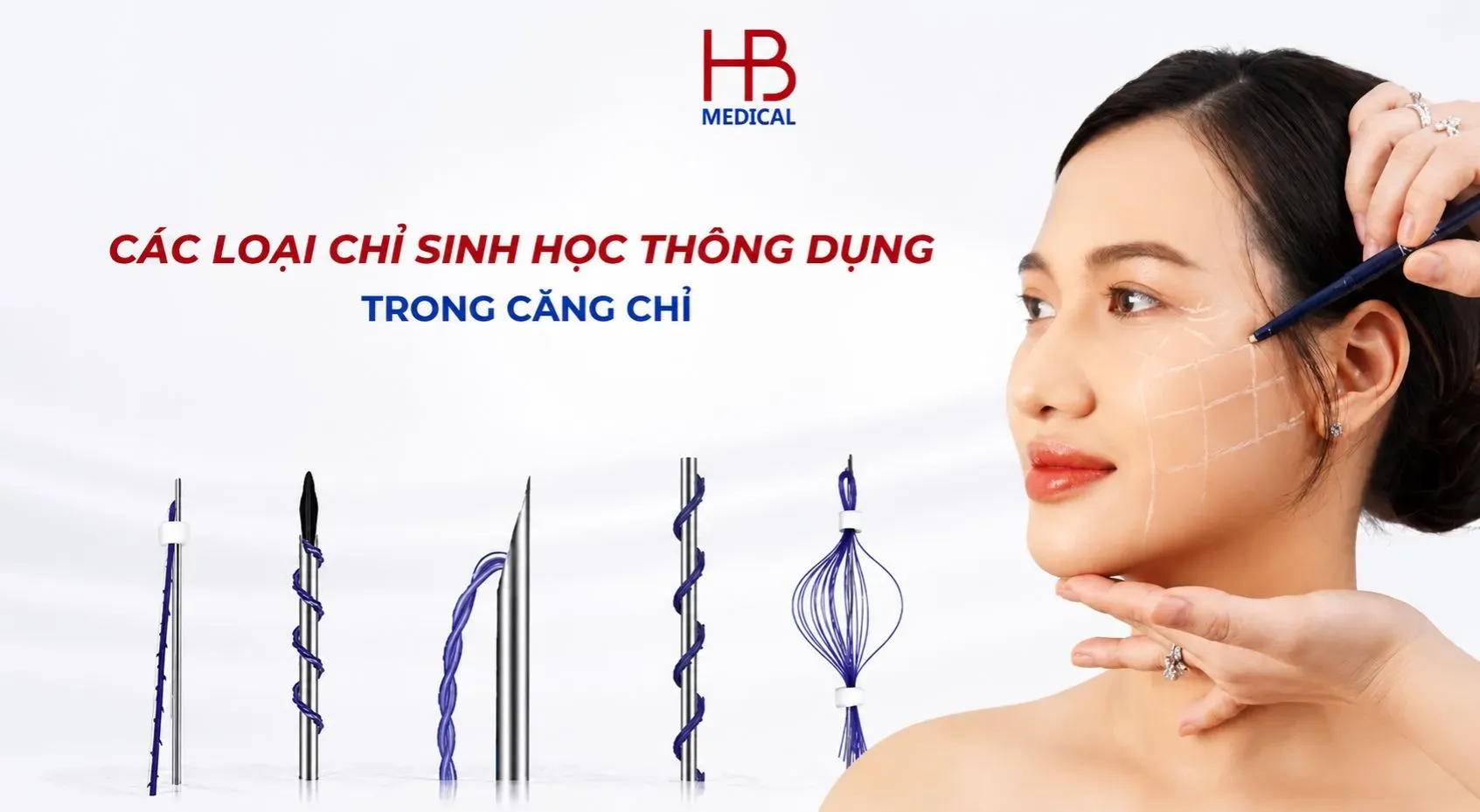 các loại chỉ phổ biến trong căng chỉ
