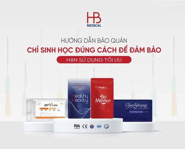 Hướng dẫn bảo quản chỉ sinh học đúng cách