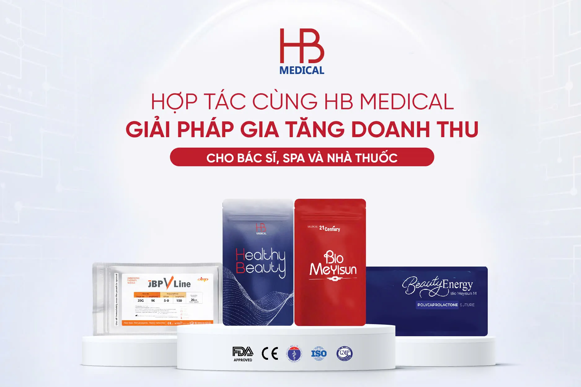 Hợp tác cùng HB Medical – Giải pháp gia tăng doanh thu cho bác sĩ, spa và nhà thuốc