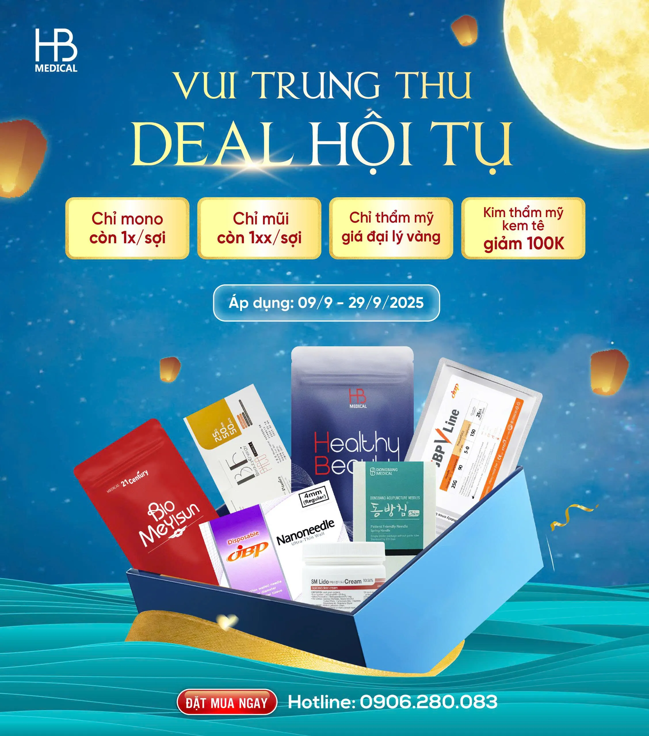 Khuyến mãi Trung Thu HB Medical 2025