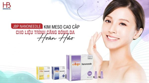 JBP Nanoneedle - Kim Meso cao cấp cho liệu trình căng bóng da hoàn hảo
