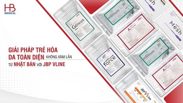 Chỉ JBP Vline - Giải pháp trẻ hóa da toàn diện không xâm lấn từ Nhật Bản