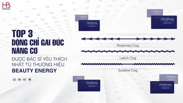 Top 3 dòng chỉ gai đúc nâng cơ được bác sĩ yêu thích nhất từ thương hiệu Beauty Energy