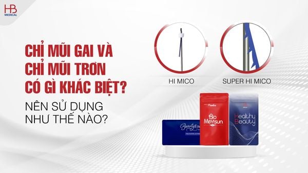 Chỉ nâng mũi gai và chỉ nâng mũi trơn – sự lựa chọn nào tối ưu cho bác sĩ thẩm mỹ?