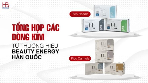 Tổng hợp các dòng kim thẩm mỹ Beauty Energy Hàn Quốc