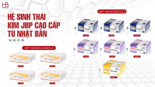 Hệ sinh thái kim thẩm mỹ JBP cao cấp từ Nhật Bản