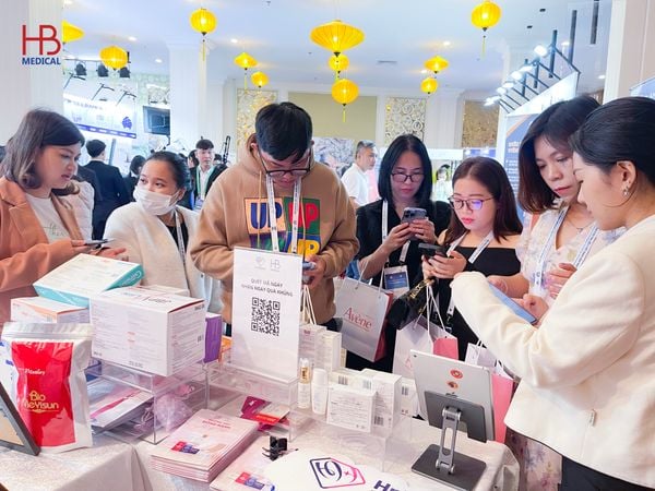 Sản phẩm HB Medical thu hút sự quan tâm tại Hội nghị Da liễu toàn quốc 2023