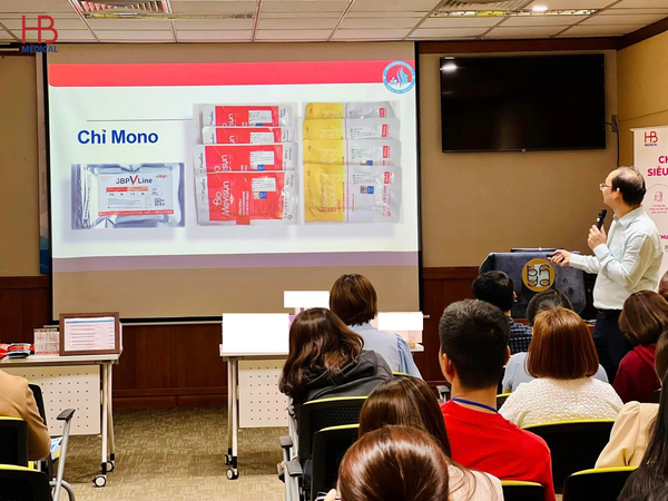 HB Medical đồng hành cùng khóa học căng chỉ tại ĐH Y dược TP HCM