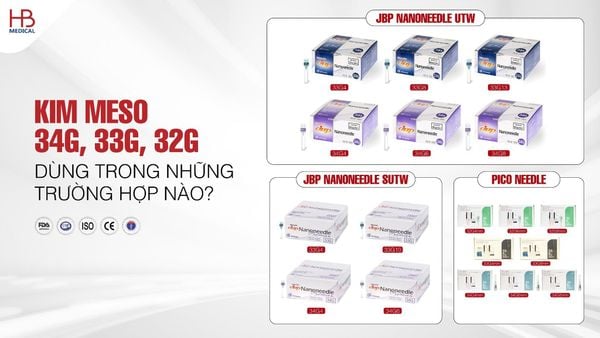 Kim Meso 34G, 33G, 32G dùng trong những trường hợp nào?