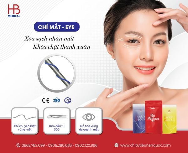Cần lưu ý gì khi chọn chỉ thẩm mỹ trẻ hóa vùng mắt?