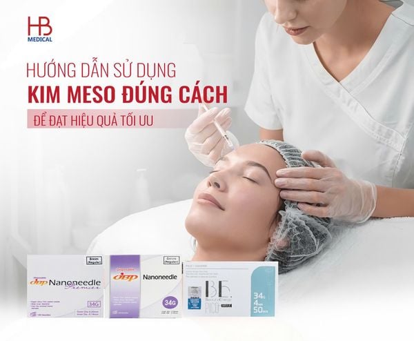 Hướng dẫn sử dụng kim meso đúng cách để đạt hiệu quả tối ưu