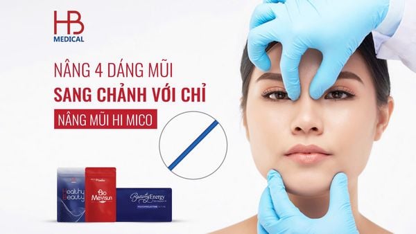 Chỉ nâng mũi Hi Mico - Giải pháp hoàn hảo cho bác sĩ thẩm mỹ và chủ TMV, spa