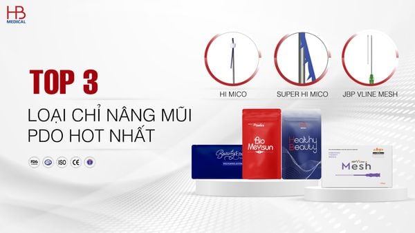 Top 3 chỉ nâng mũi PDO hot nhất