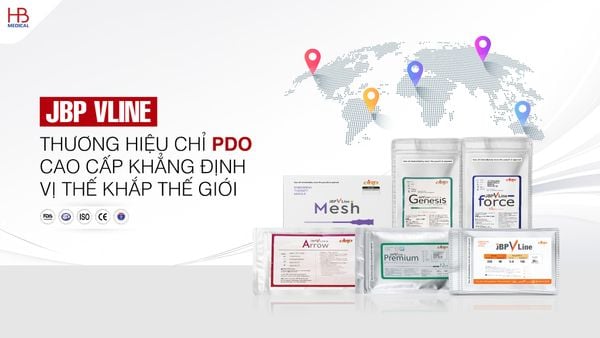 JBP Vline - Thương hiệu chỉ PDO cao cấp khẳng định vị thế khắp thế giới