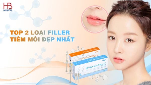 Top 2 loại filler tiêm môi đẹp nhất