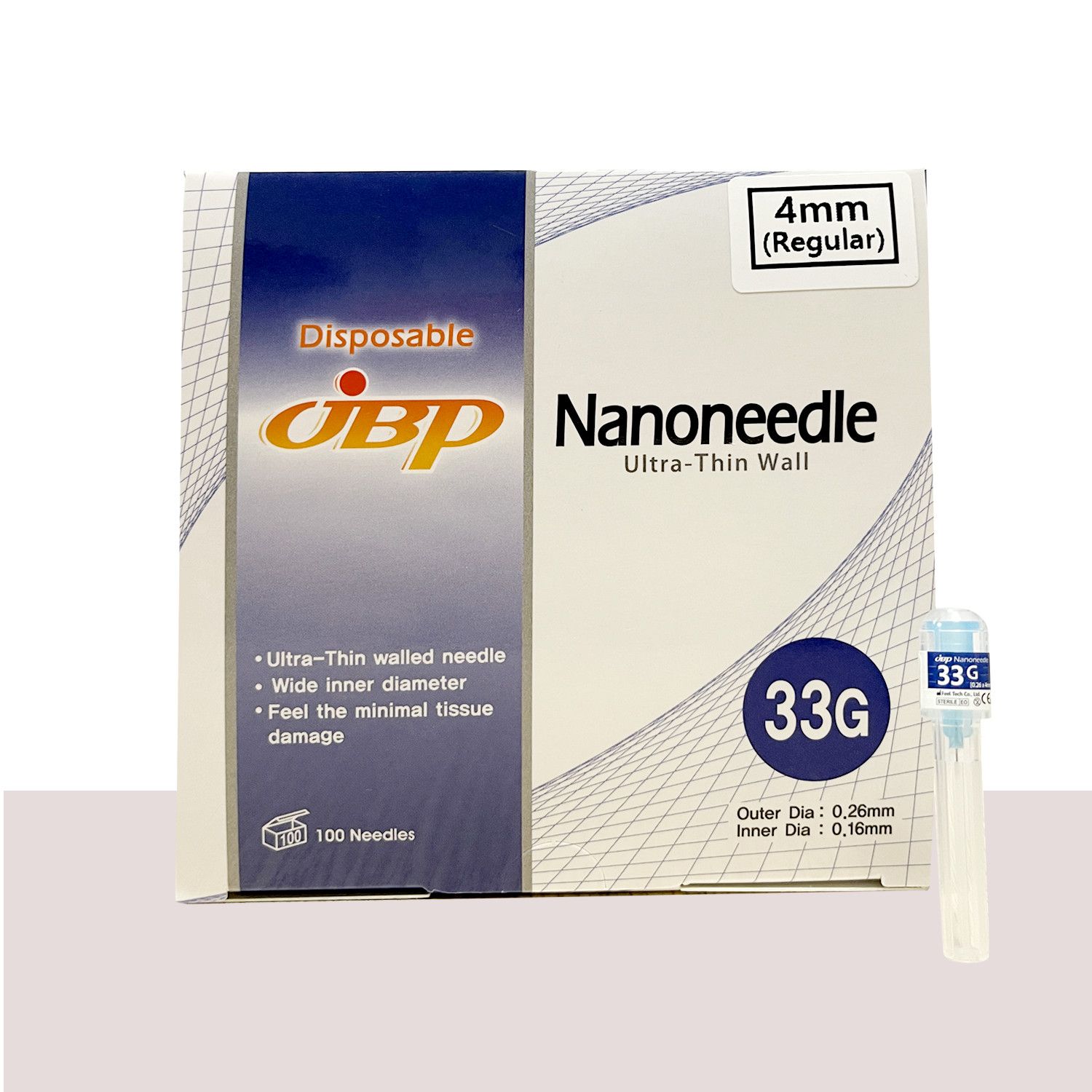 JBP Nanoneedle UTW 33G